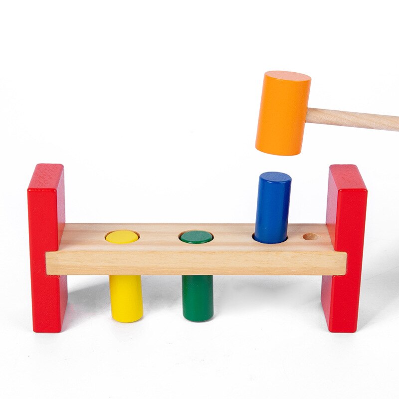 Children's Fun Beat Table Wooden Toys - Montessori Vision
