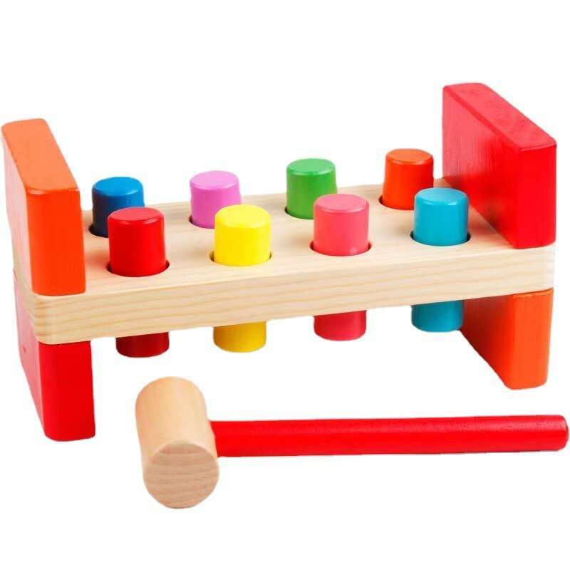 Children's Fun Beat Table Wooden Toys - Montessori Vision