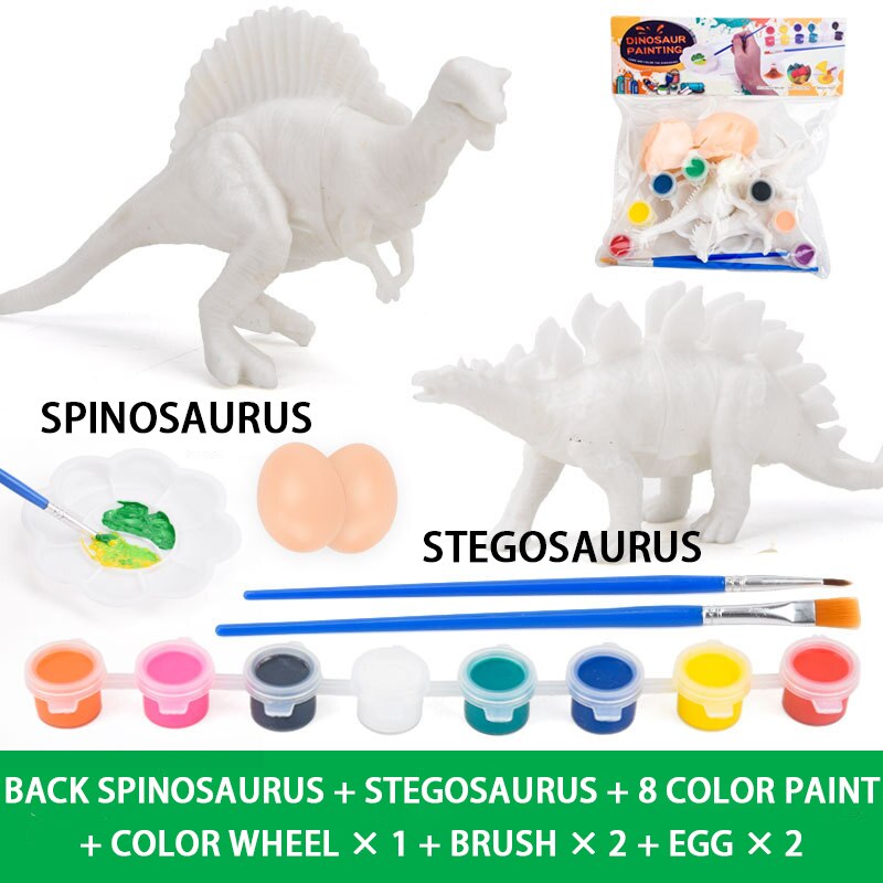 Children DIY Paint Gypsum Plaster - Montessori Vision
