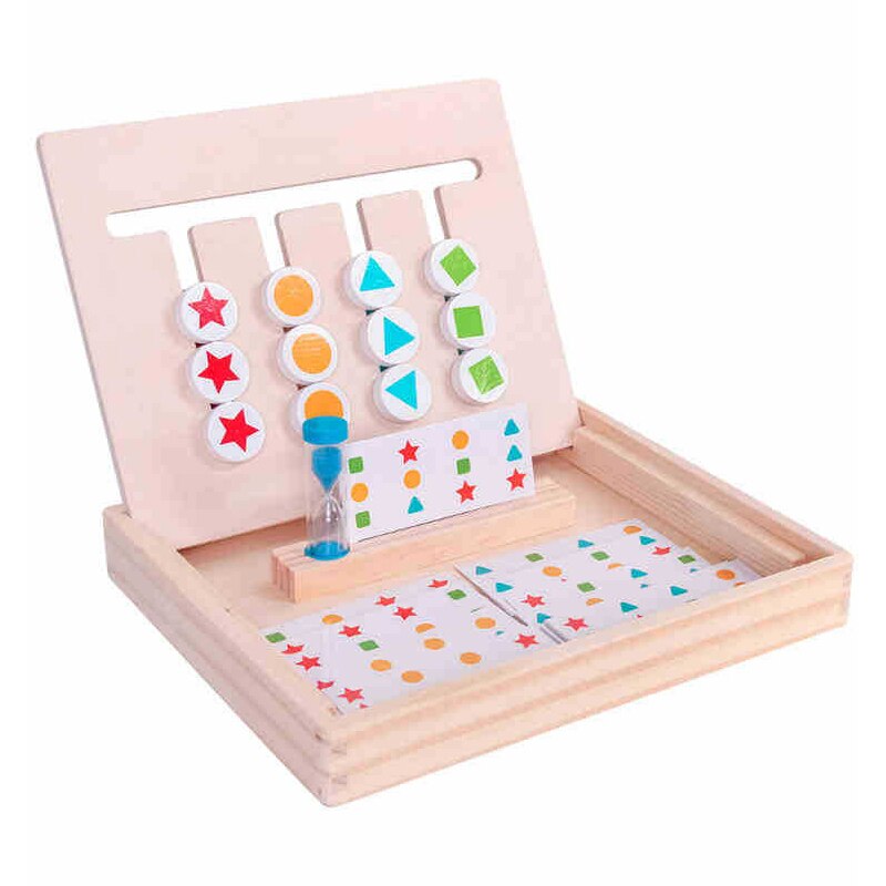 Wooden Puzzle Preschool Educational Toys - Montessori Vision