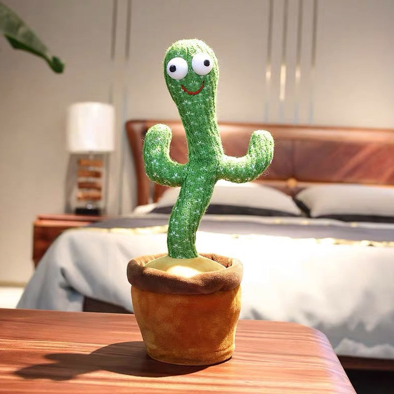 Talking Cactus Toy - Dancing Cactus Plush Toy | Montessori Vision