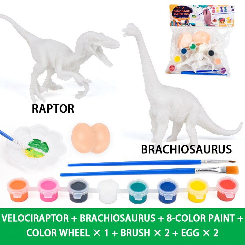 Children DIY Paint Gypsum Plaster - Montessori Vision