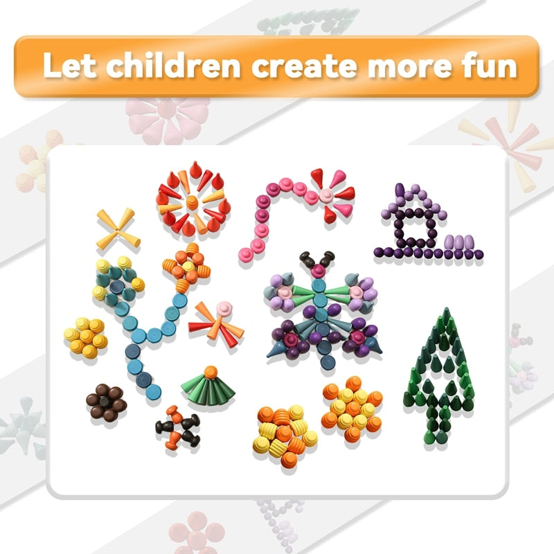 Baby Nordic Sensory Loose Parts Toys - Montessori Vision