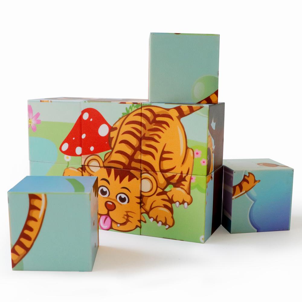 Magnetic Blocks 3D Puzzles Toys for Children - Montessori Vision