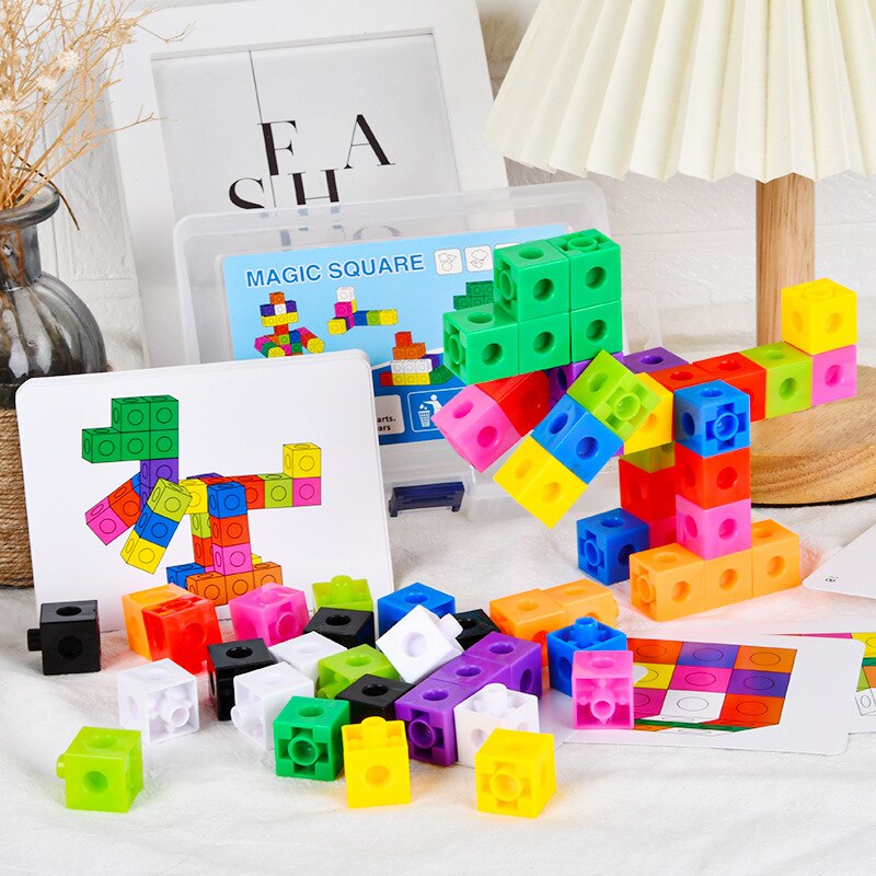 Montessori Material Building Blocks Education Toys - Montessori Vision