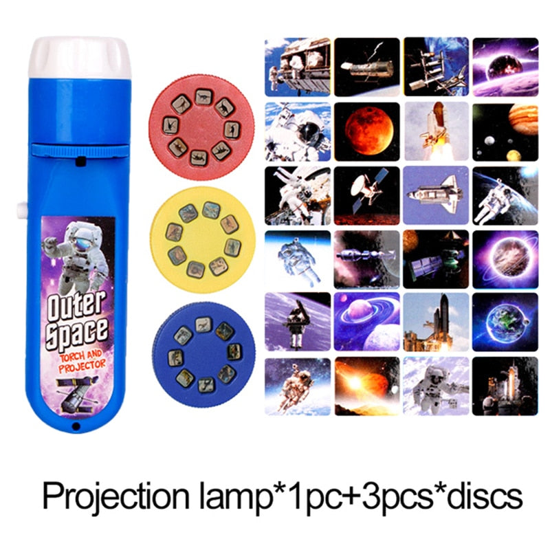 Children Slide Projector Torch Toys - Montessori Vision
