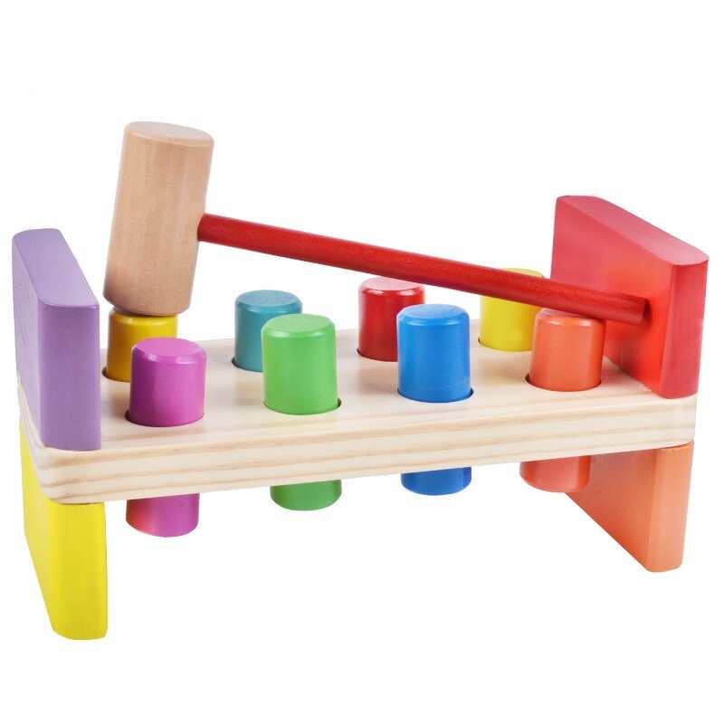 Children's Fun Beat Table Wooden Toys - Montessori Vision