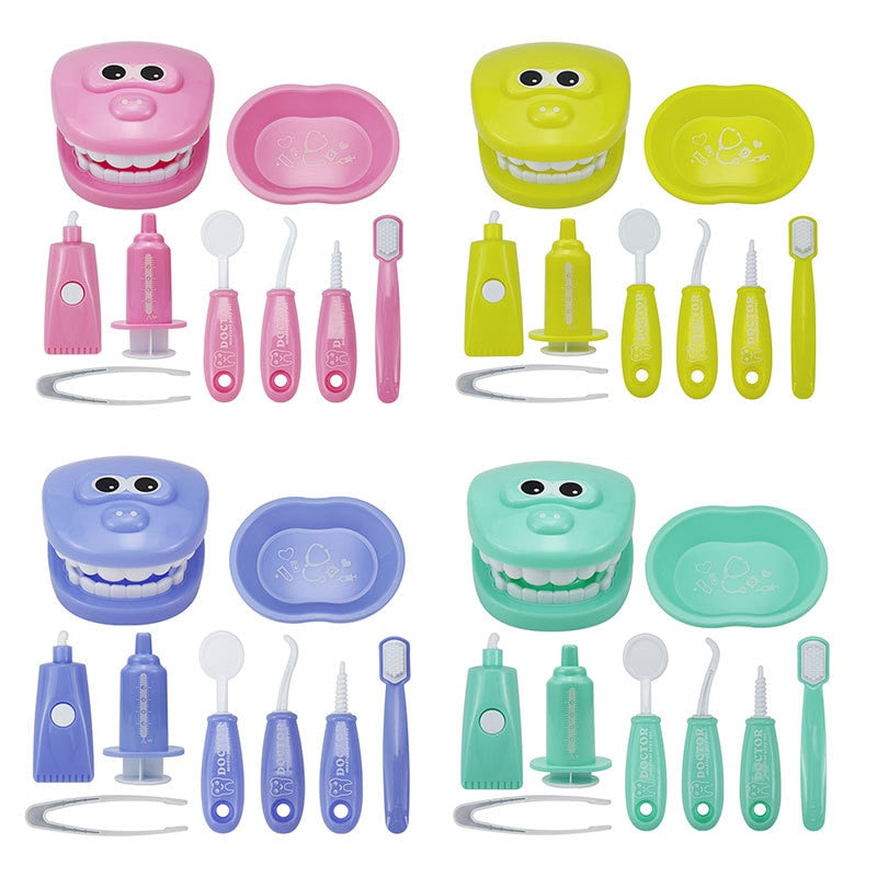 Montessori Educational Kids Brushing Tooth Toys - Montessori Vision