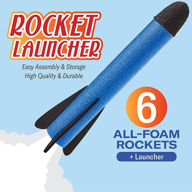 Toy Rocket Launcher for Kids - Montessori Vision