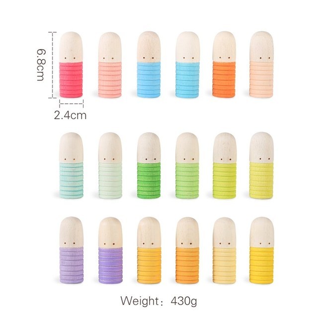 Baby Nordic Sensory Loose Parts Toys - Montessori Vision