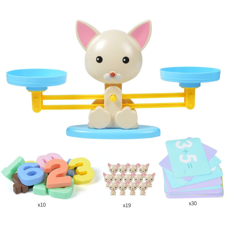 Montessori Counting Monkey Balance Toy - Montessori Vision