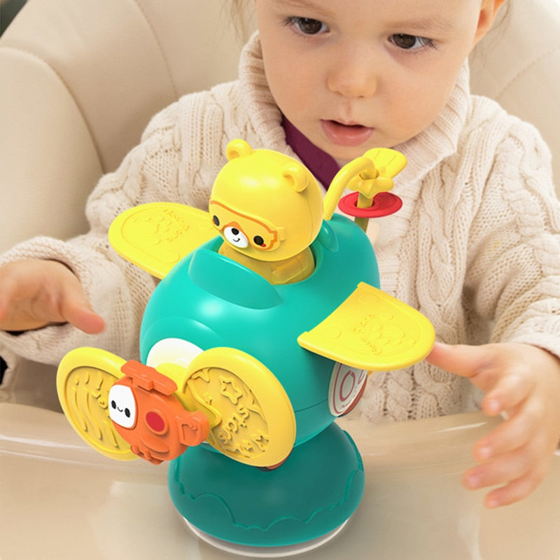 Kids Spinner Suction Cup Sensory Toy - Montessori Vision