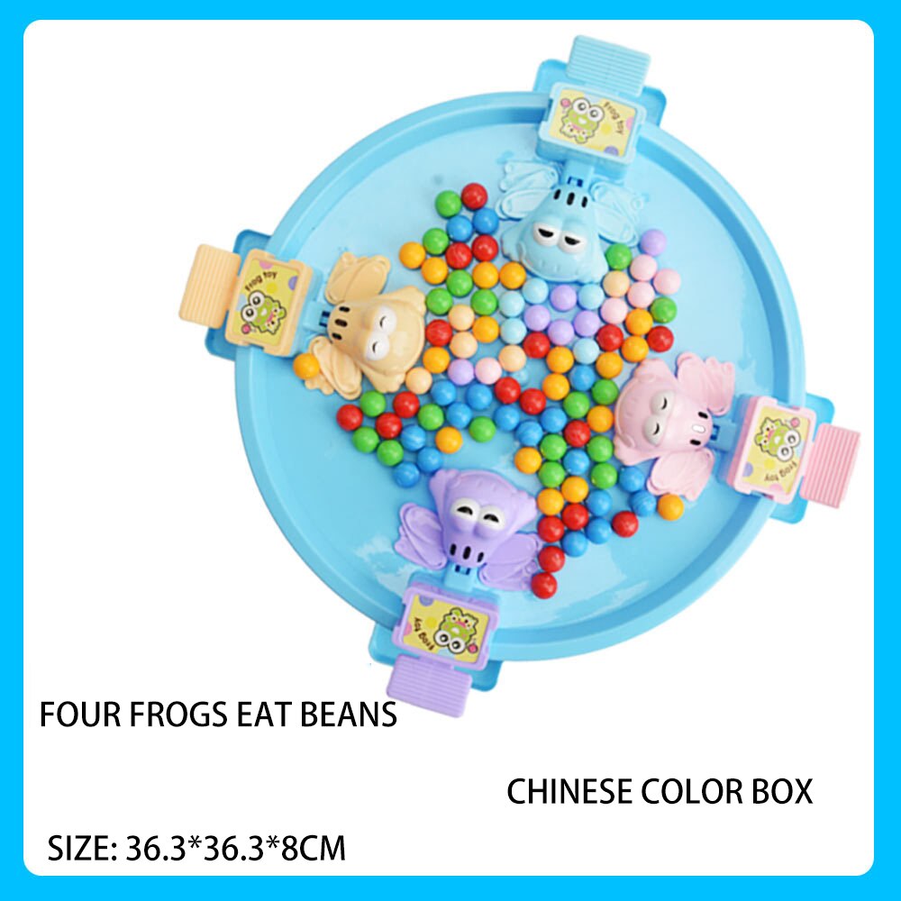 Funny Hungry Frog Eats Beans Strategy Game - Montessori Vision