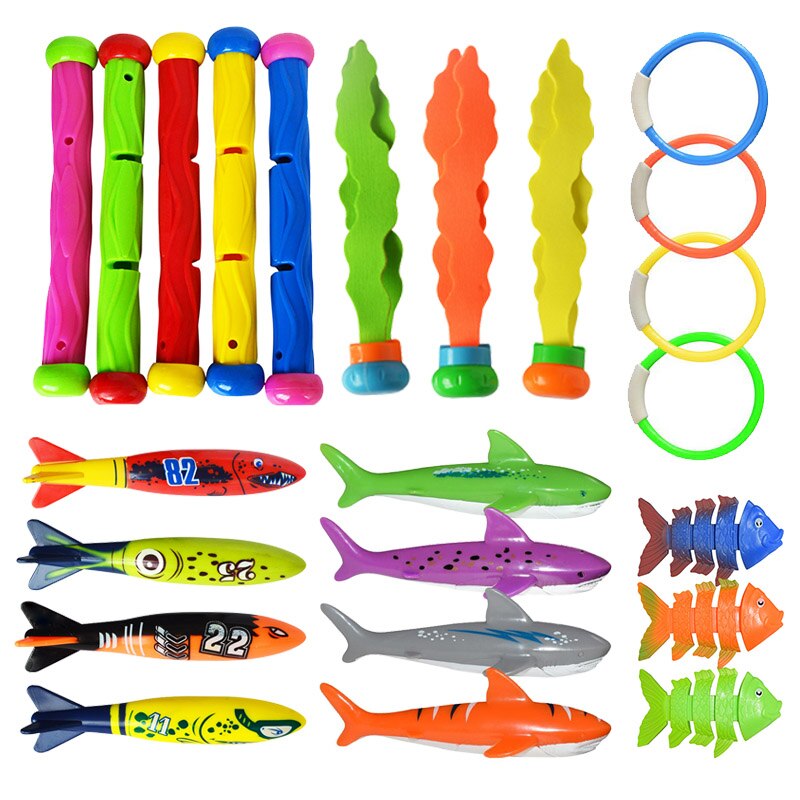 Kid Summer Swimming Diving Toys Set - Montessori Vision