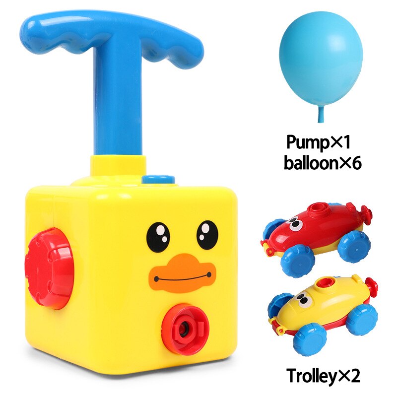 Children's Balloon Powered Launch Car - Montessori Vision