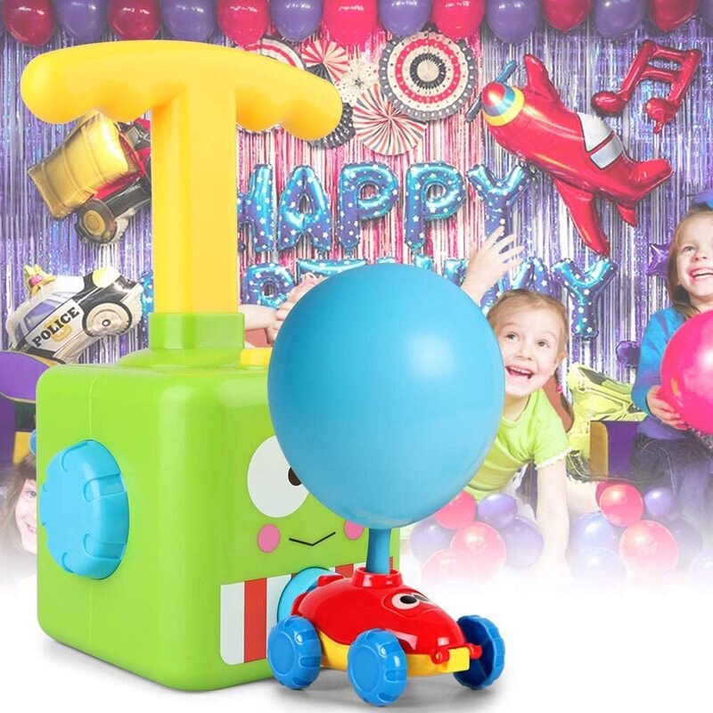 Children's Balloon Powered Launch Car - Montessori Vision