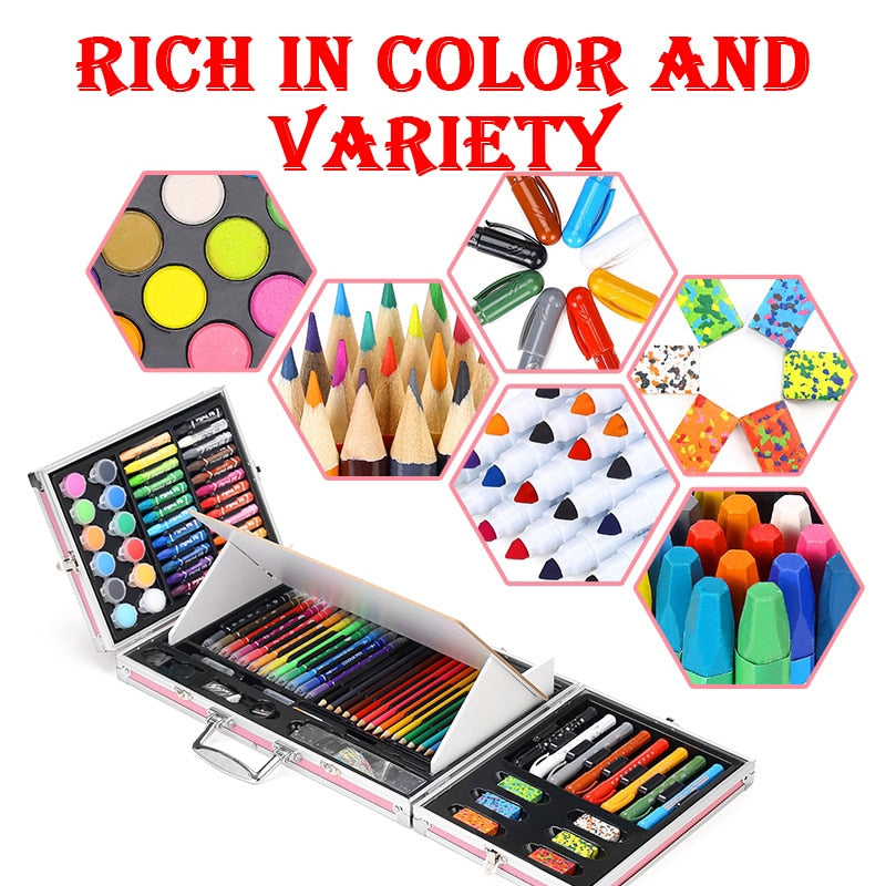Children's Art Painting Watercolor Pencil Set - Montessori Vision