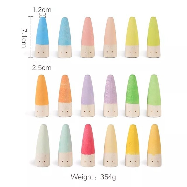 Baby Nordic Sensory Loose Parts Toys - Montessori Vision