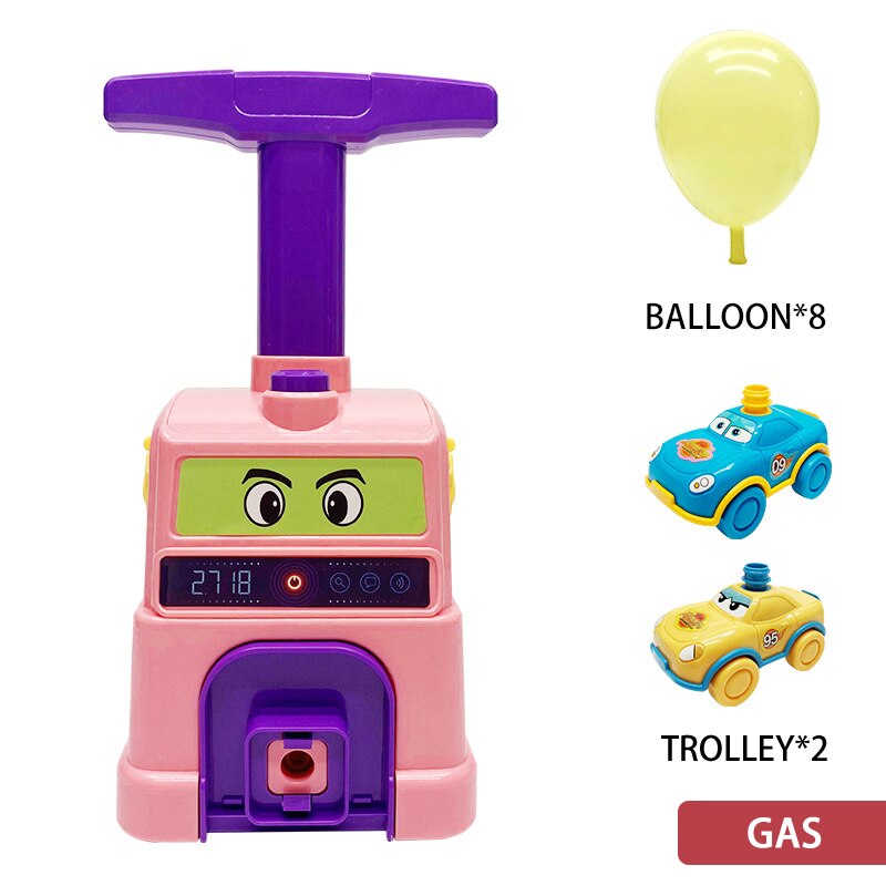 Children's Balloon Powered Launch Car - Montessori Vision