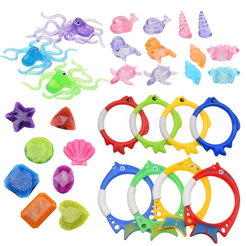 Kid Summer Swimming Diving Toys Set - Montessori Vision