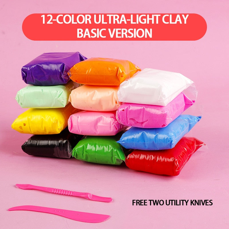 36 Colors of Light DIY Clay - Montessori Vision