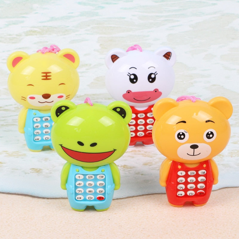 Cartoon Music Phone Baby Toys - Montessori Vision