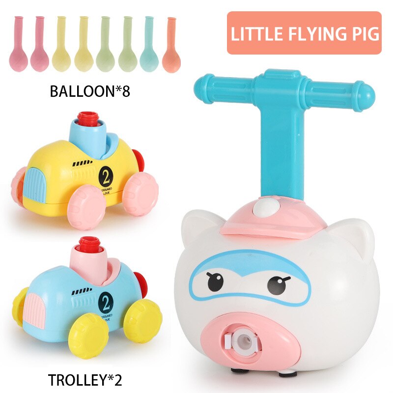 Children's Balloon Powered Launch Car - Montessori Vision