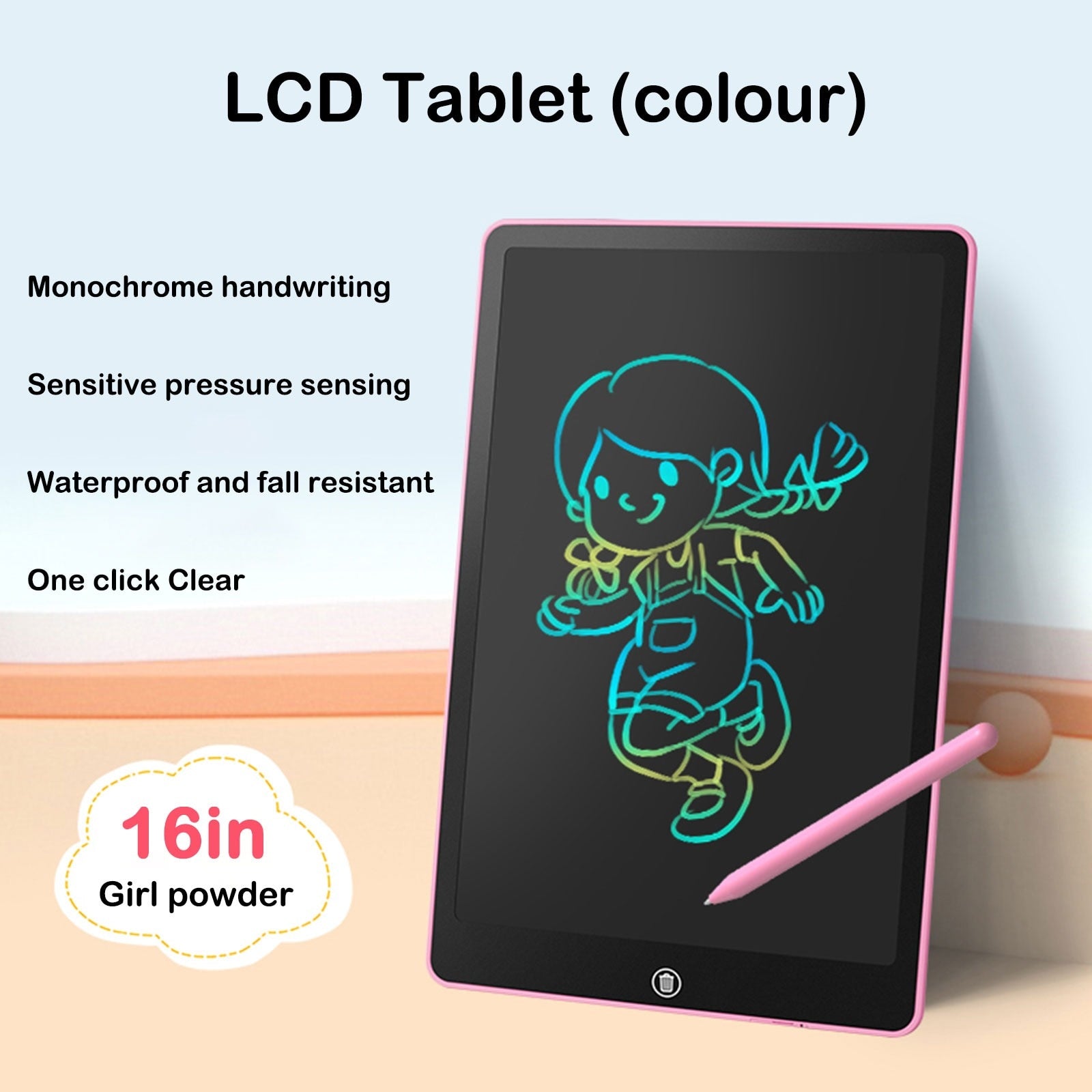 LCD Drawing Tablet for Children Toys - Montessori Vision
