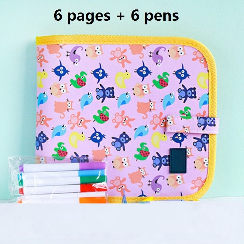 Kids Montessori Graffiti Drawing Board - Montessori Vision