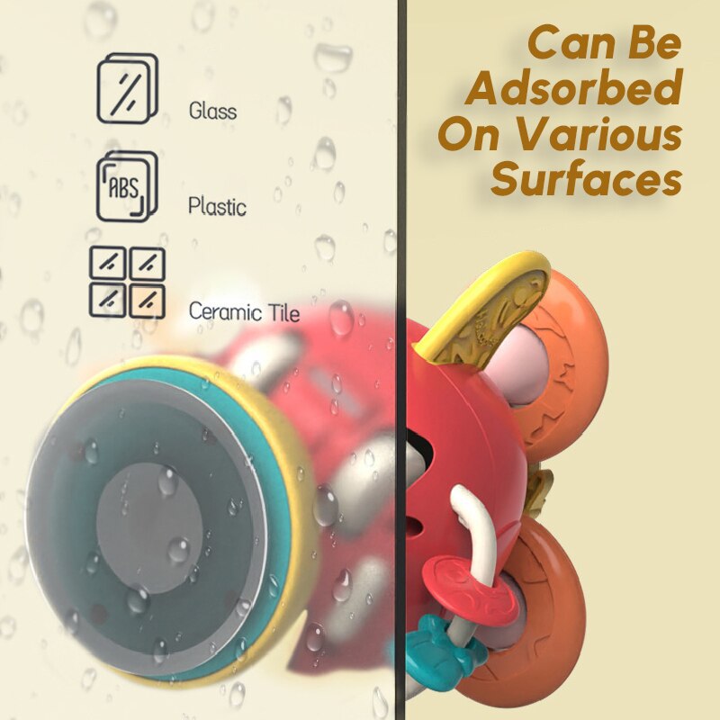 Kids Spinner Suction Cup Sensory Toy - Montessori Vision