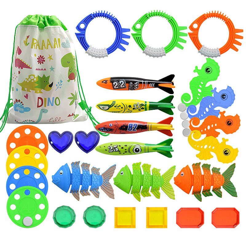 Kid Summer Swimming Diving Toys Set - Montessori Vision