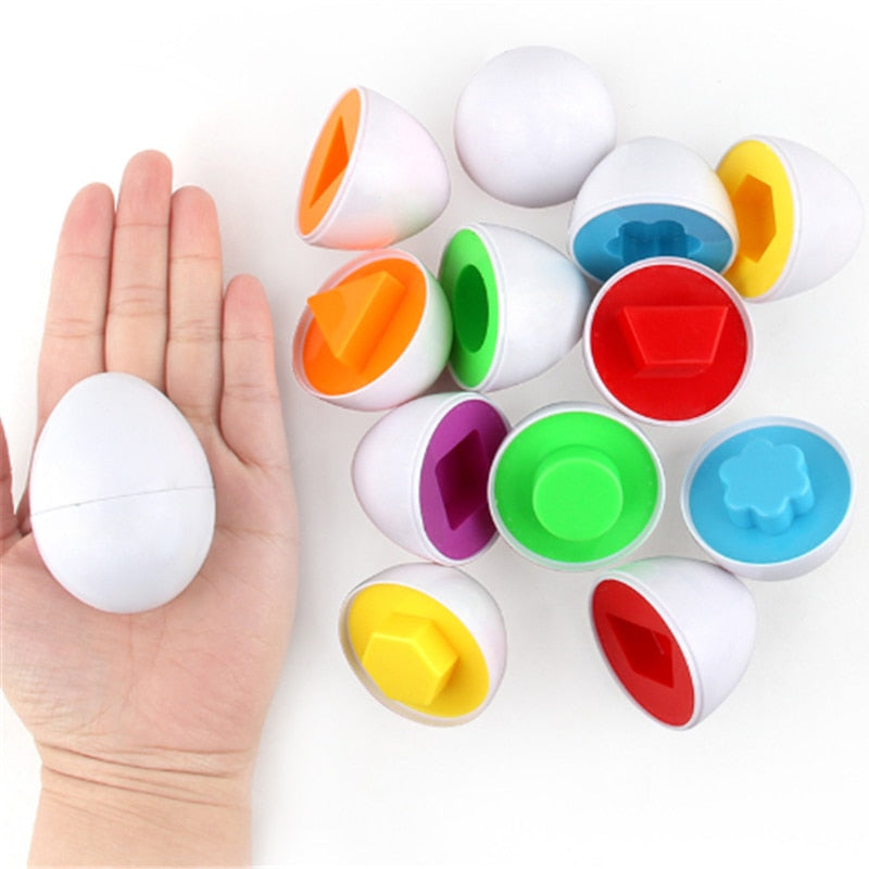 Learning Math Egg Toy - Montessori Vision