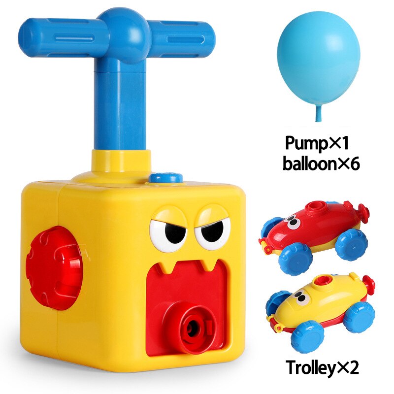 Children's Balloon Powered Launch Car - Montessori Vision