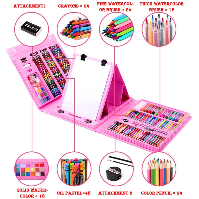 Children's Art Painting Watercolor Pencil Set - Montessori Vision