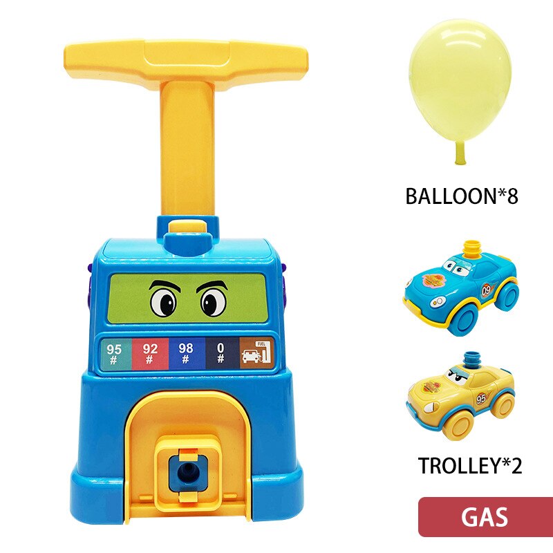 Children's Balloon Powered Launch Car - Montessori Vision