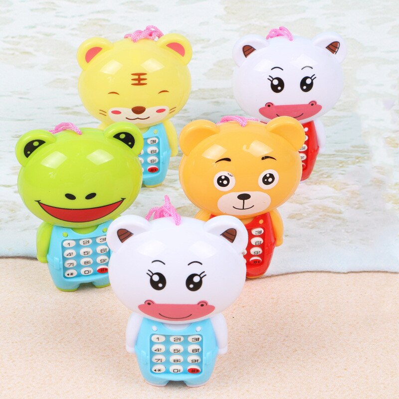 Cartoon Music Phone Baby Toys - Montessori Vision