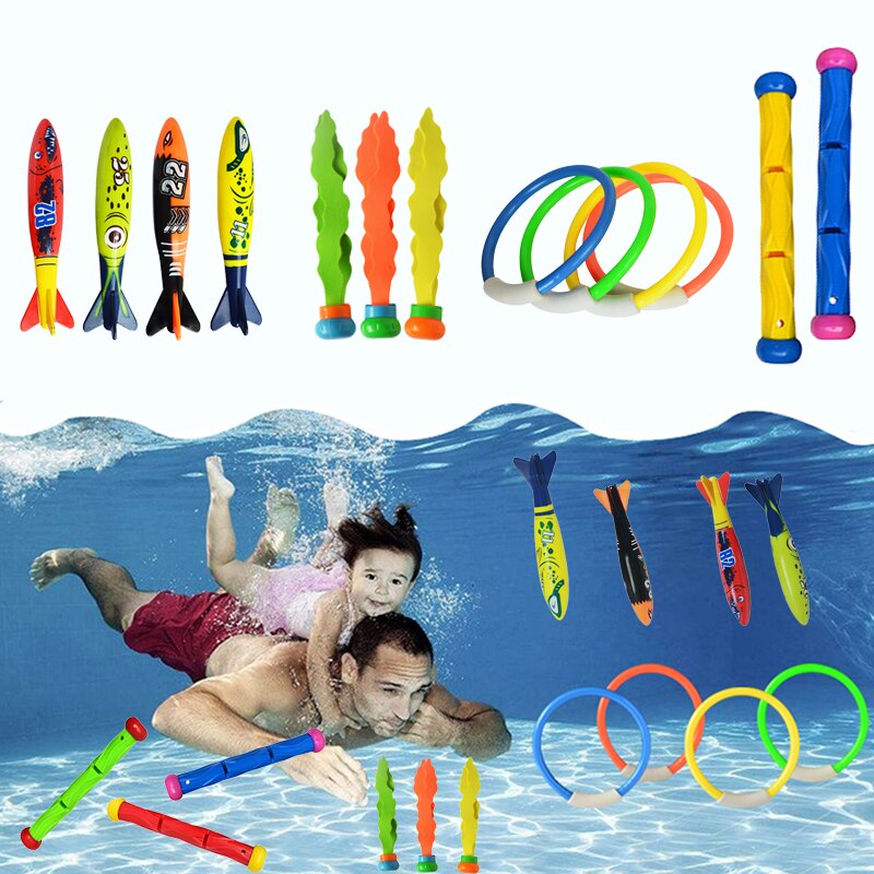Kid Summer Swimming Diving Toys Set - Montessori Vision