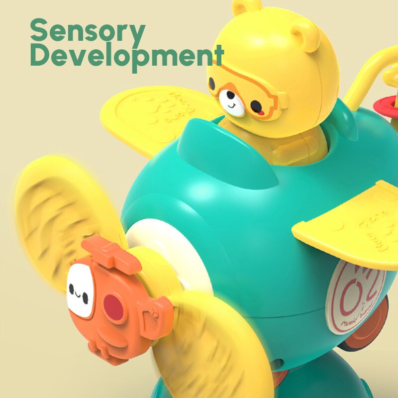 Kids Spinner Suction Cup Sensory Toy - Montessori Vision