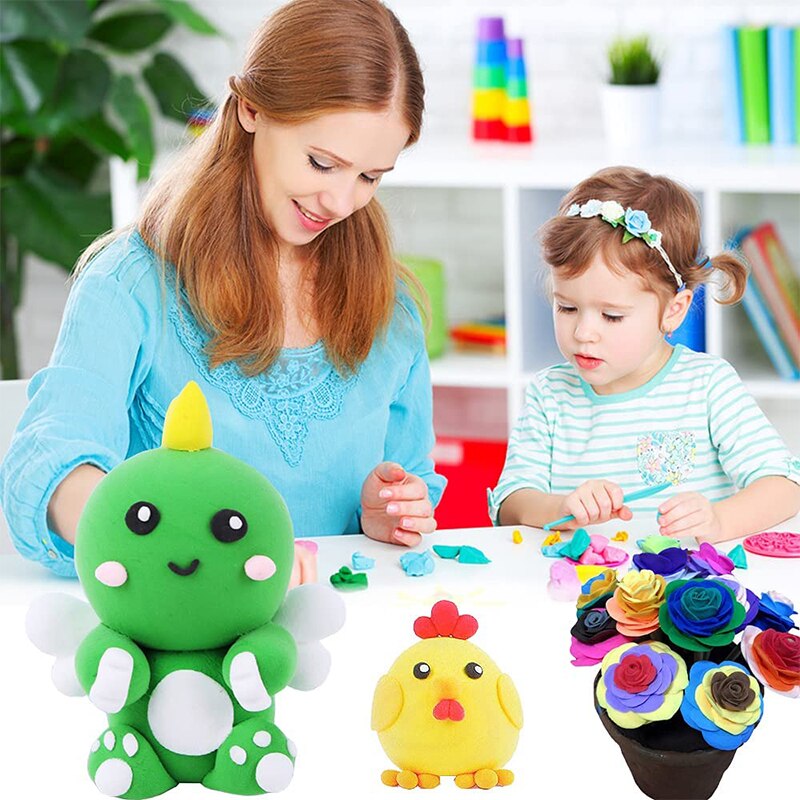 36 Colors of Light DIY Clay - Montessori Vision