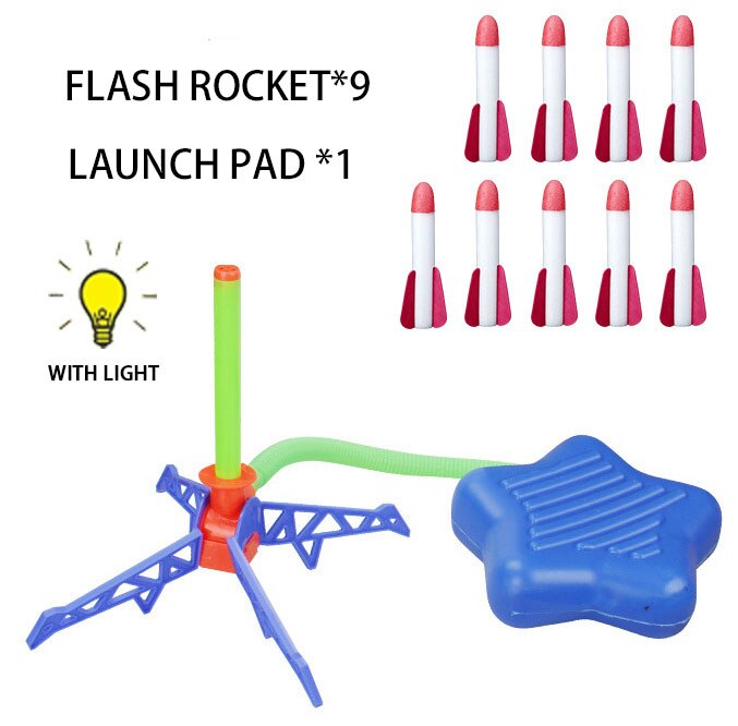 Toy Rocket Launcher for Kids - Montessori Vision