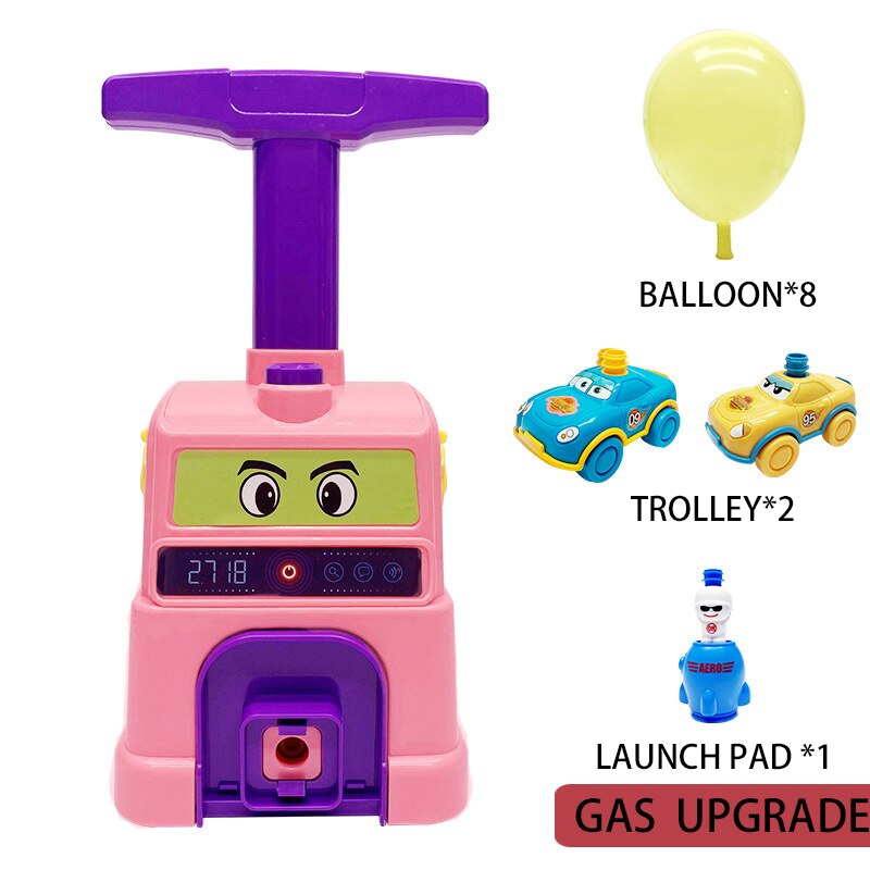Children's Balloon Powered Launch Car - Montessori Vision
