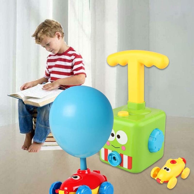 Children's Balloon Powered Launch Car - Montessori Vision