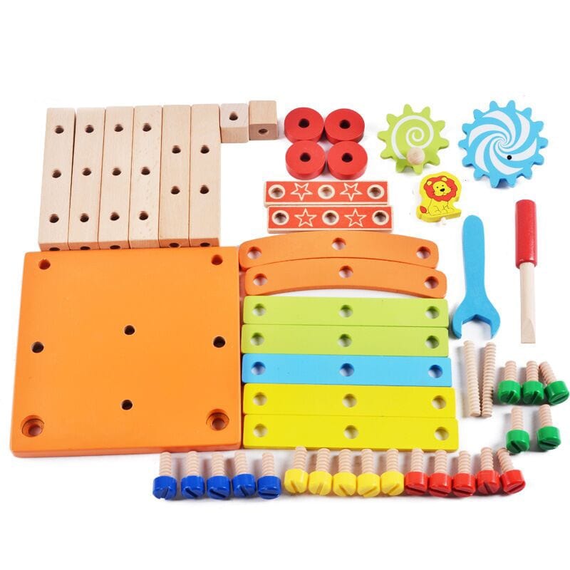 Build-A-Chair Educational Toy - Montessori Vision