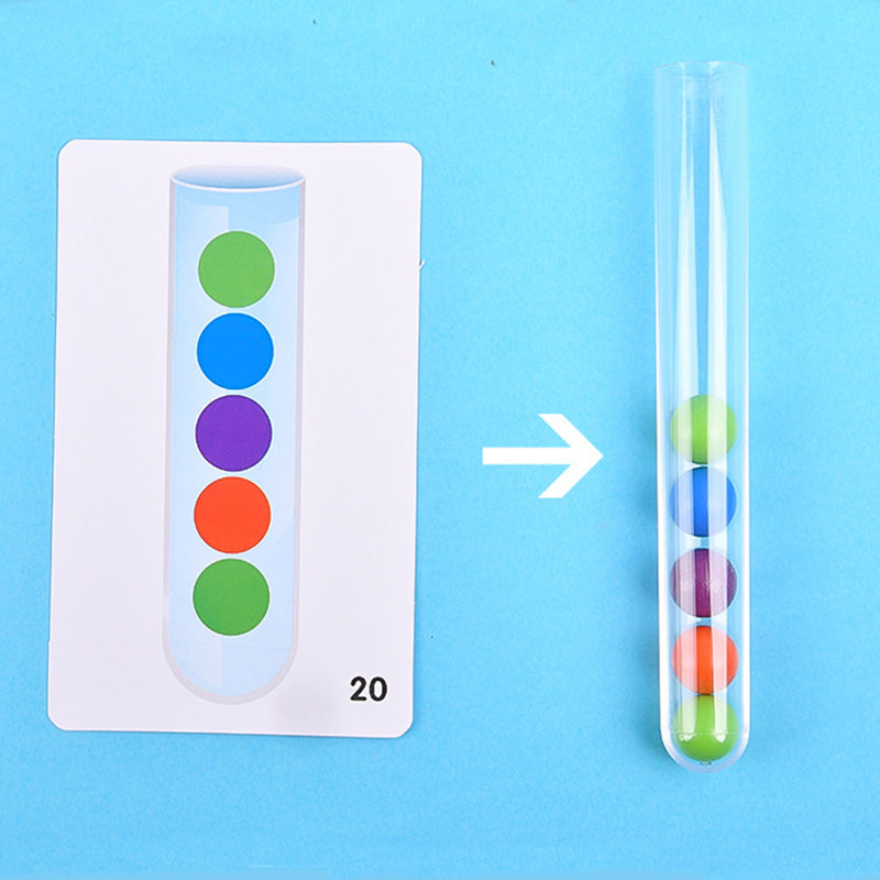 Test-Tube Educational Toy - Kids Toy | Montessori Vision