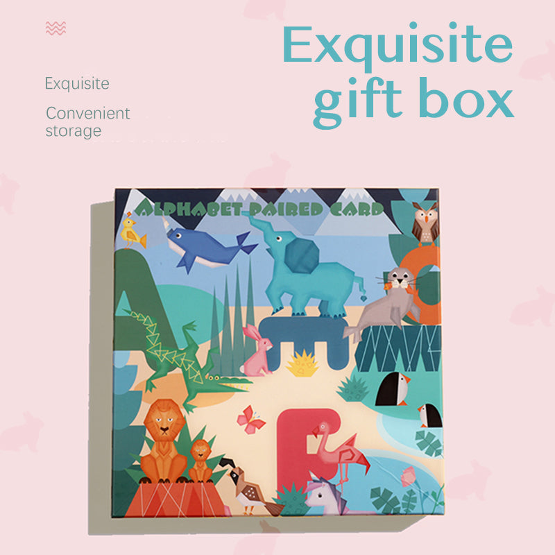 Animal Matching with alphabet Puzzle - Montessori Vision