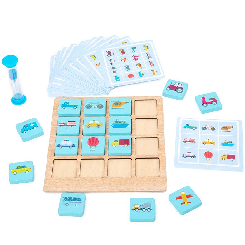 Wooden Letter Blocks - Photographic Memory Blocks | Montessori Vision