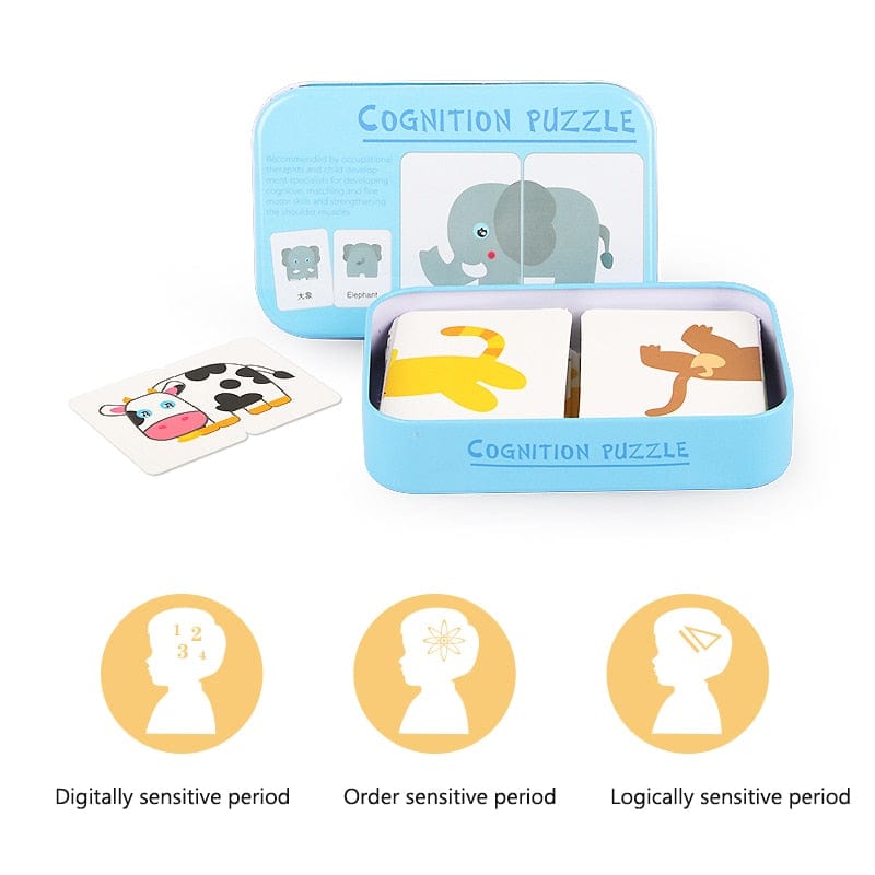 Cognitive Puzzle Card Set - Puzzles & Games | Montessori Vision