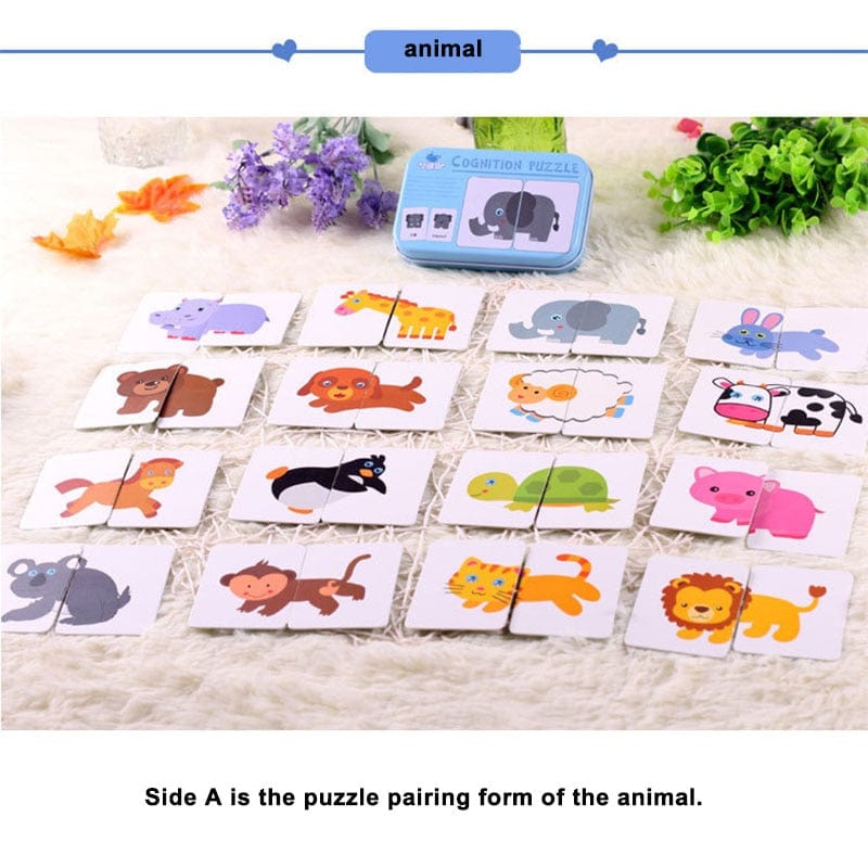 Cognitive Puzzle Card Set - Puzzles & Games | Montessori Vision