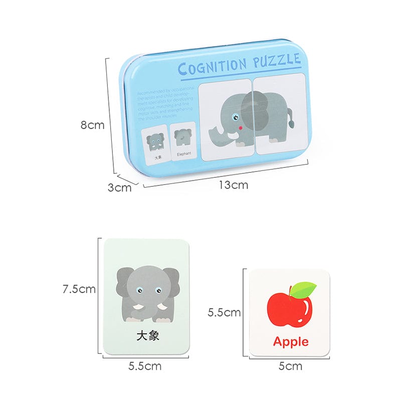 Cognitive Puzzle Card Set - Puzzles & Games | Montessori Vision