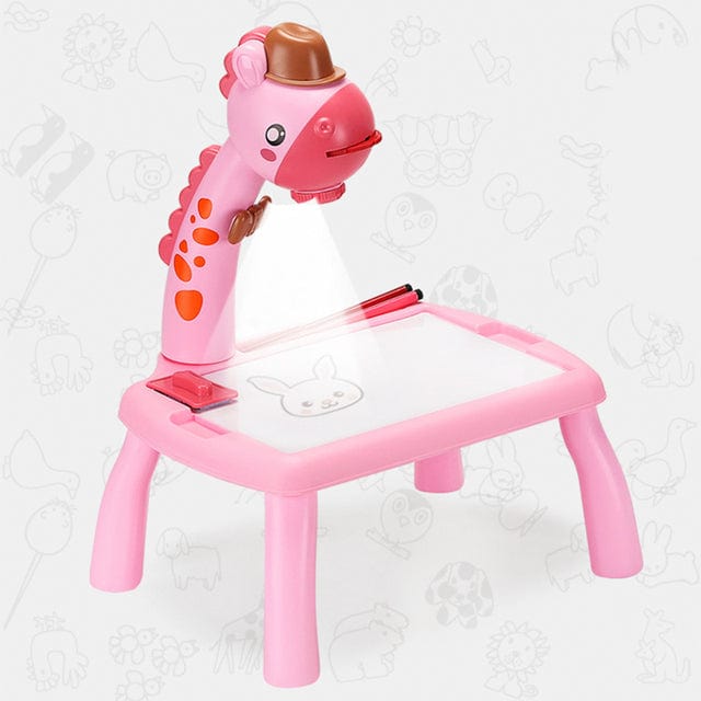 Montessori Led Projector Drawing Table Kids Toy - Montessori Vision